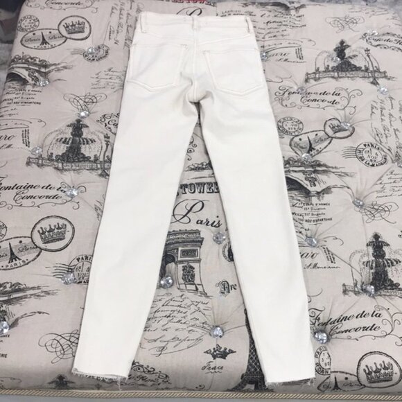 Free People Raw Hem Denim Leggings - Picture 8 of 12